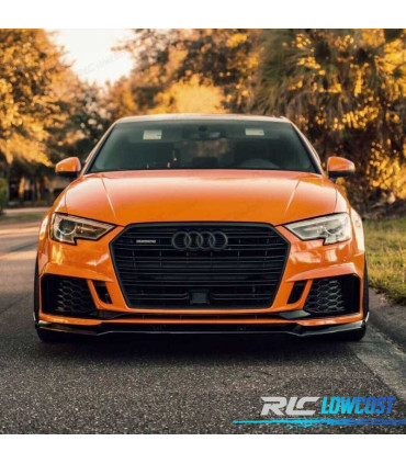 SPOILER LIP FRONTALAUDI A3 RS3 16- PRETO