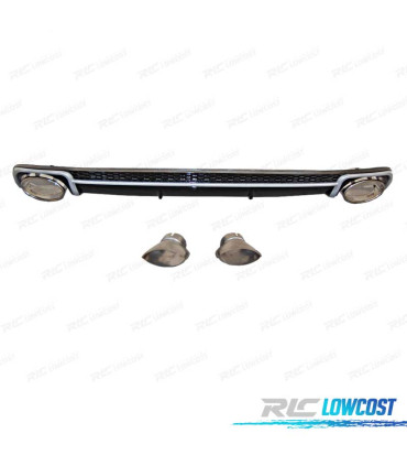 DIFUSOR TRASEIRO AUDI A4 B9 16- LOOK RS4