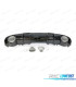 DIFUSOR TRASEIRO AUDI A4 B9 S LINE 16- LOOK RS4 PRETO BRILHANTE