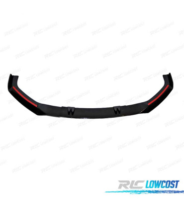 SPOILER LIP AUDI A5 LOOK RS5 16-19 PRETO