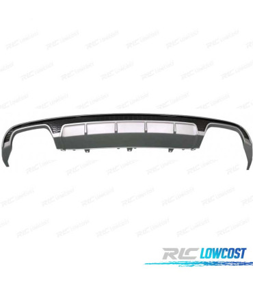 DIFUSOR TRASEIRO AUDI A6 C7 16- LOOK S6