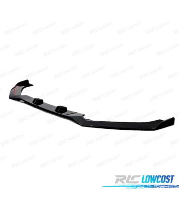 SPOILER LIP FRONTAL AUDI A6 LOOK RS6 16-18 PRETO