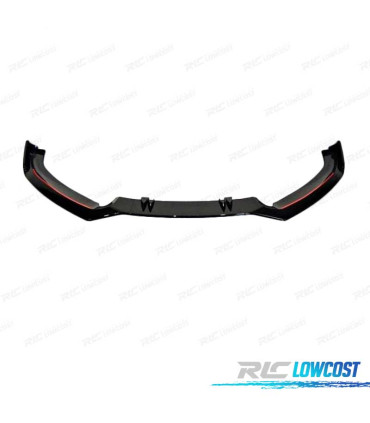 SPOILER LIP FRONTAL AUDI A7 LOOK RS7 11-18 PRETO