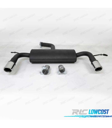 LINHA DE  ESCAPE AUDI A3 03- CROMADO