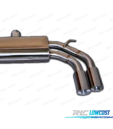 LINHA DE ESCAPE PARA AUDI A3 8V S3 13-CROMADO