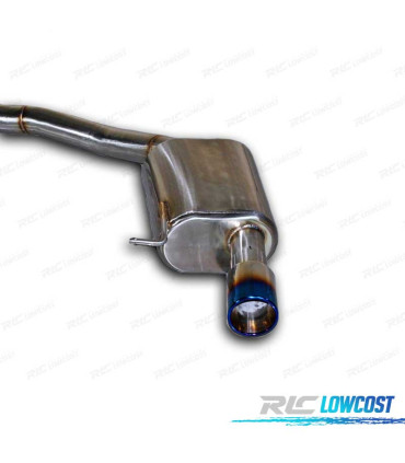 LINHA DE  ESCAPE PARA AUDI A5 2.0 LOOK CATBACK 11-16 AZUL QUEIMADO