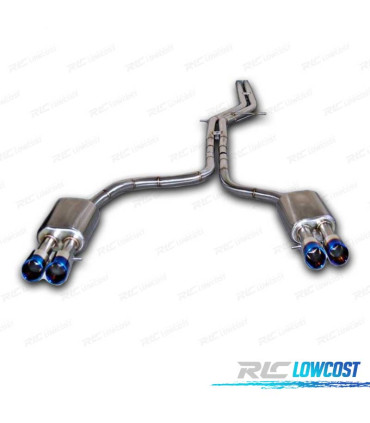 LINHA DE  ESCAPE PARA AUDI A7 3.0 T 10-17 AZUL