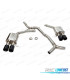 LINHA DE ESCAPE PARA AUDI S5 3.0 S4 B8 11- PRETO