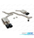 LINHA DE ESCAPE PARA AUDI S5 3.0 S4 B8 11- PRETO