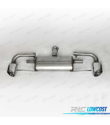 LINHA DE ESCAPE PARA AUDI TT 8J 06-14 CHROMÉ