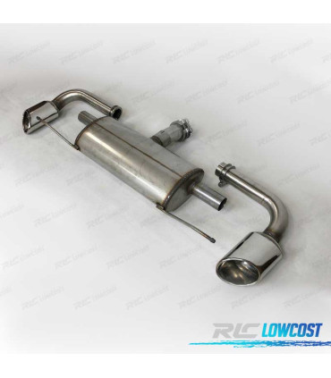 LINHA DE ESCAPE PARA AUDI TT 8J 06-14 CHROMÉ