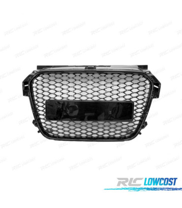 GRELHA DIANTEIRA AUDI A1 LOOK RS1 12-15 PRETO