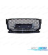 GRELHA FRONTAL AUDI Q2 18-21 LOOK RSQ2 PRETO