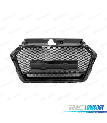 GRELHA FRONTAL AUDI A3 II 16-20 LOOK RS3 PRETO