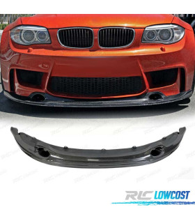 SPOILER LIP FRONTAL BMW E82 E88 1M 06-13 CARBONO