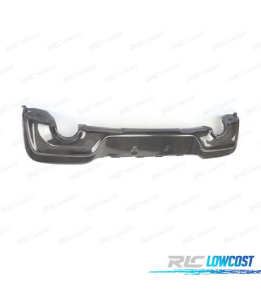 DIFUSOR TRASEIRO BMW F20 F21 LOOK M135 12-15 CARBONO