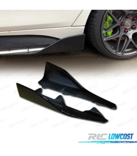 SPLITTERS EMBALADEIRAS PARA BMW F87 M2 F30 F31 F22 F23 PRETO