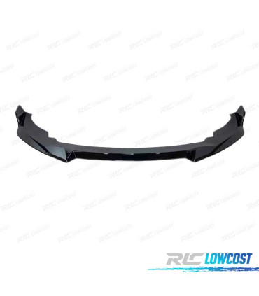 SPOILER LIP FRONTAL BMW F44 LOOK M PERFORMANCE PRETO BRILHANTE