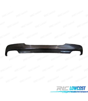 DIFUSOR TRASEIRO BMW E90 E91 335I LOOK M TECH 2 SAÍDAS CARBONO 05-12