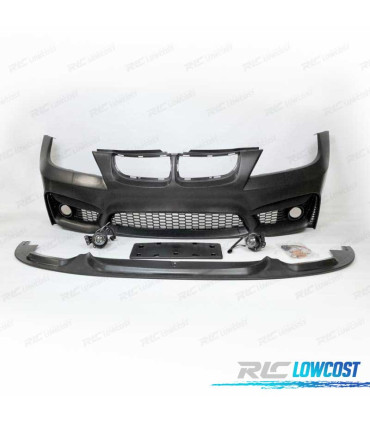 PARA-CHOQUES FRONTAL BMW E90 E91 LCI 08-12 LOOK M4 + SPOILER FRONTAL