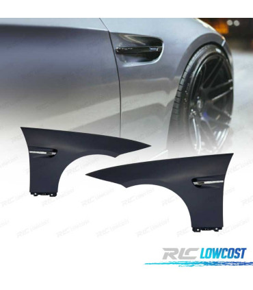 GUARDA LAMAS FRONTAL BMW E92 E93 06-14 LOOK M3 + INTERMITENTES LED