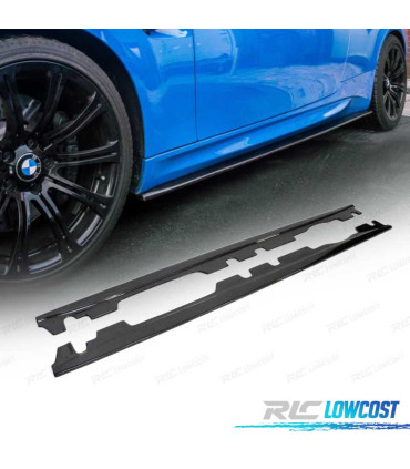 EXTENSÕES DE EMBALADEIRAS BMW E92 E93 06-14 LOOK M3 CARBONO