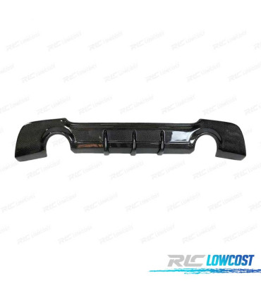 DIFUSOR TRASEIRO BMW E92 E93 06-14 LOOK M PERFORMANCE CARBONO