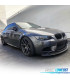 SPOILER LIP DIANTEIRO BMW E92 E93 06-14 LOOK M3 PRETO BRILHANTE