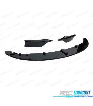 SPOILER LIP FRONTAL BMW F34 13-19 LOOK M PRETO BRILHO