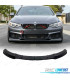SPOILER LIP DIANTEIRO BMW F32 13-18 LOOK M PRETO BRILHANTE