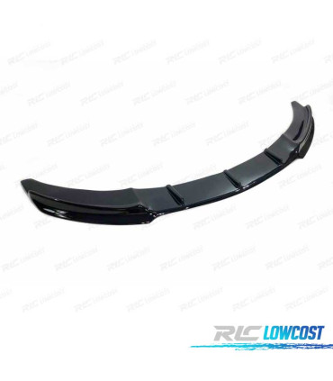 SPOILER LIP DIANTEIRO BMW F32 13-18 LOOK M PRETO BRILHANTE