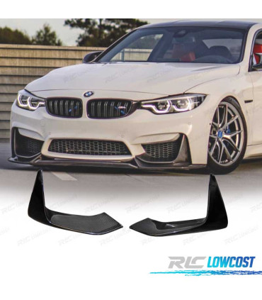 SPLITTERS FRONTAIS BMW F80 F82 F83 CARBONO