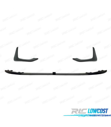 SPOILER LIP BMW F80 F82 F83 11-18 + SPLITTERS PRETO MATE