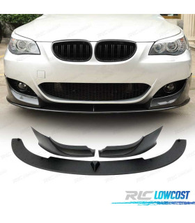 SPOILER LIP FRONTAL ​​​​BMW E60 E61 03-10 LOOK M5 + SPLITTERS