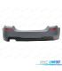 PARA-CHOQUES TRASEIRO BMW F10 10-16 LOOK M
