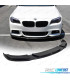 SPOILER LIP FRONTAL BMW F10 F11 10-12 LOOK M TECH CARBONO
