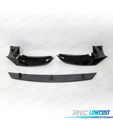 SPOILER LIP BMW G30 G31 17-19 M TECH PRETO BRILHANTE