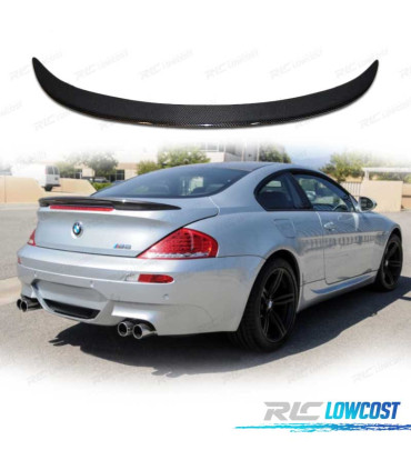 AILERON SPOILER ​​​BMW E63 03-10 CARBONO