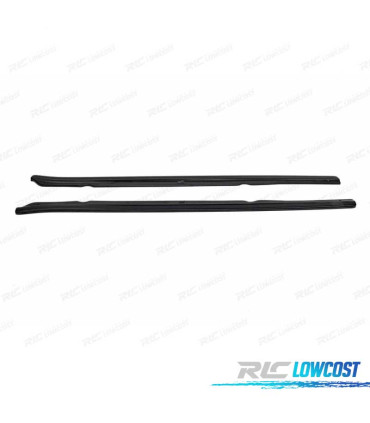 EXTENSÕES DE EMBALADEIRAS LATERAIS BMW E63 E64 03-10 PRETO