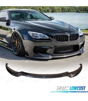 SPOILER LIP FRONTAL PARA BMW F12 F13 LOOK M6 CARBONO