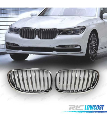 GRELHAS DIANTEIRAS BMW F01 F02 08-15 CROMADO
