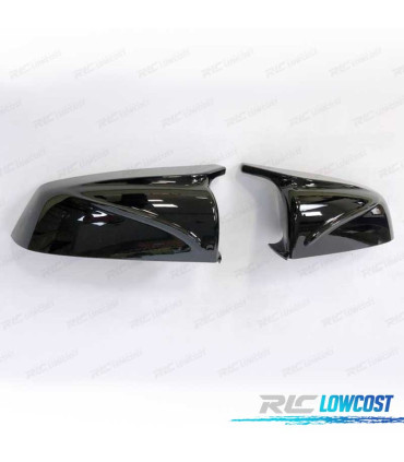 CAPAS DE ESPELHOS RETROVISORES BMW E60 LCI LOOK M4 07-09 PRETO BRILLANTE