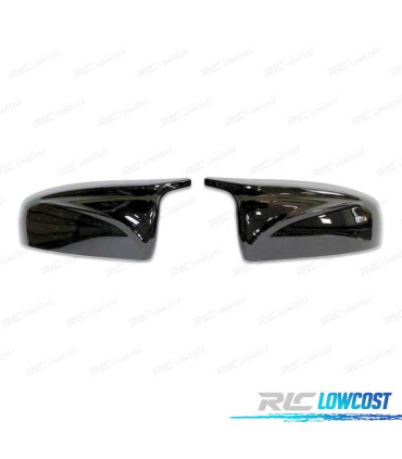 CAPAS DE ESPELHOS RETROVISORES BMW E70 E71 07-12 LOOK M4 PRETO BRILLANTE