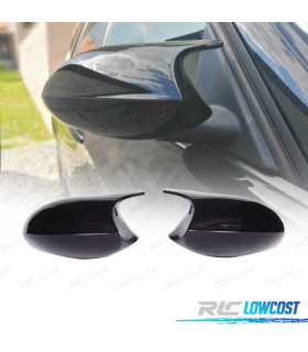 CAPAS DE ESPELHOS RETROVISORES BMW E90 E91 E92 E93 E81 E87 E82 E83 04-09 LOOK M4 04-09 PRETO
