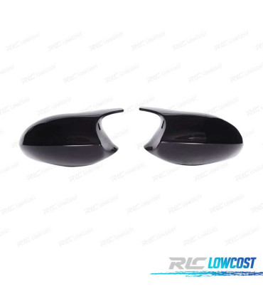CAPAS DE ESPELHOS RETROVISORES BMW E90 E91 E92 E93 E81 E87 E82 E83 04-09 LOOK M4 04-09 PRETO