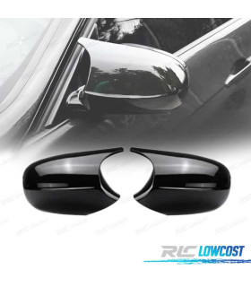 CAPAS DOS ESPELHOS BMW E90 E91 E92 E93 E81 E87 E82 E83 LCI 08-13 LOOK M4 PRETO BRILHANTE