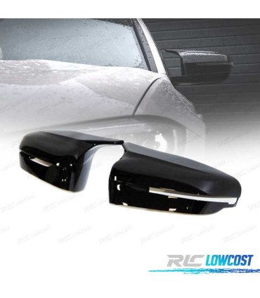 CAPAS DE ESPELHOS RETROVISORES BMW G20 19- PRETO BRILHANTE