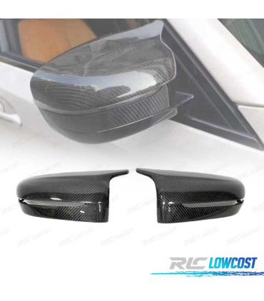 CAPAS DE ESPELHOS RETROVISORES BMW G20 19- LOOK M4 CARBONO