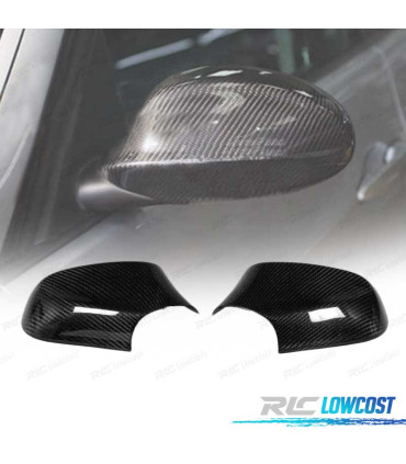 CAPAS DE ESPELHOS RETROVISORES BMW E87 E88 E81 E82 08- CARBONO