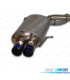 LINHA DE ESCAPE PARA BMW F10 F11 DUPLA SAÍDA